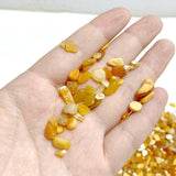 Burmese Yellow Jade Gravel Chips Wholesale -Wholesale Crystals