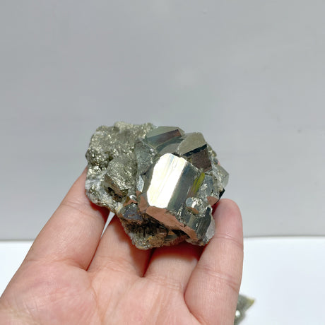 16 Pieces Pyrite Mixed Clear Quartz Cluster Specimen For Collection