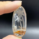 4 Pieces Flower&Tree Garden Quartz Inner Scene Carving