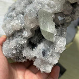 9.4KG Clear Quartz Cluster Mixed Apophyllite Mineral Specimen (Sea Freight Only)