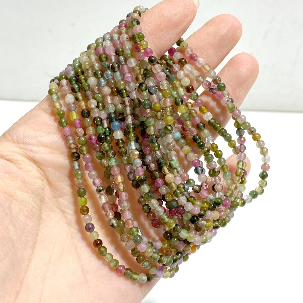 3mm Colorful Tourmaline Bracelets Wholesale