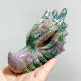 8 Pieces Ocean Jasper Dragon Head Closeout