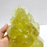 Beautiful Citrine Ganesha Carving