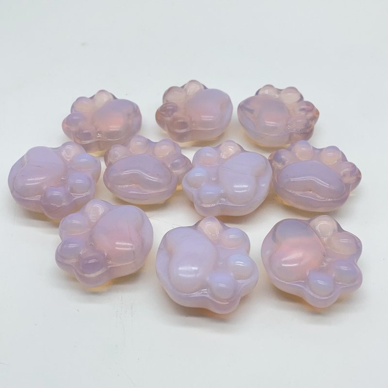 Cat Paw Pink Opalite Carving Wholesale -Wholesale Crystals
