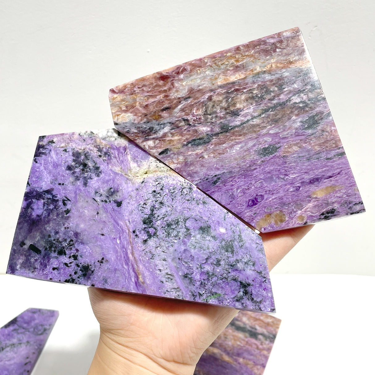 6 Pieces High Quality Charoite Slab