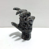 Yooperlite Stone Witchcore Demon Hand Carving