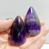 Chevron Amethyst Waterdrop Shape Wholesale -Wholesale Crystals