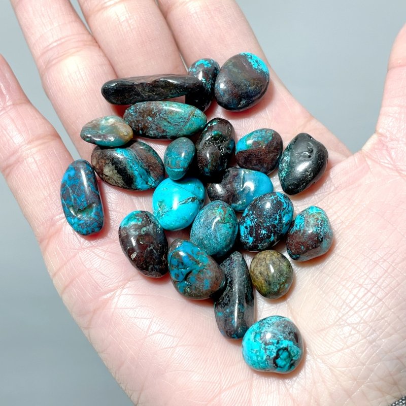 Chrysocolla Mixed Malachite Gravel Chips Wholesale - Wholesale Crystals