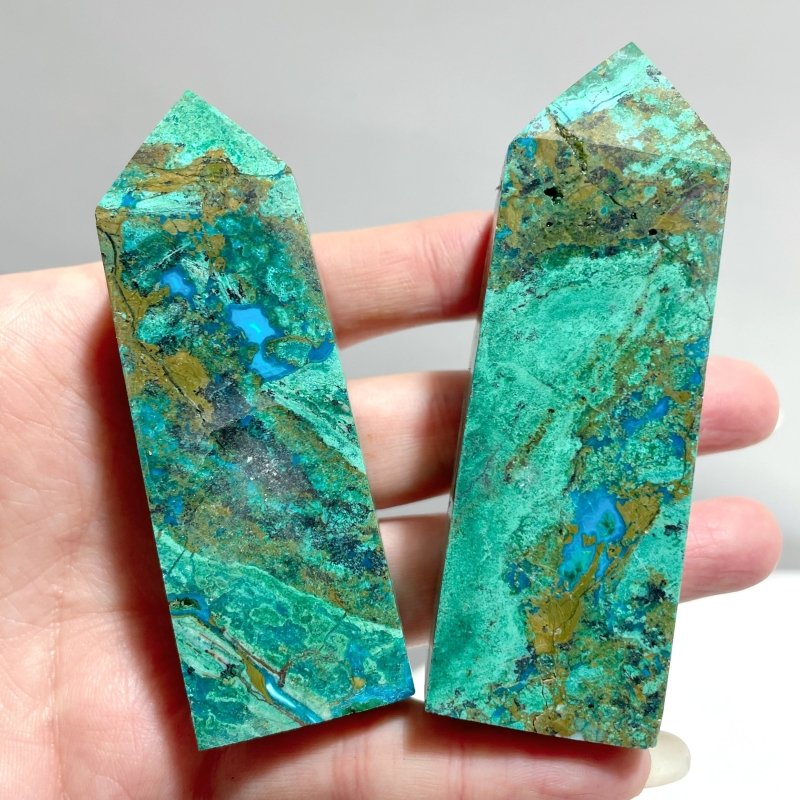 Chrysocolla Point Tower Wholesale - Wholesale Crystals