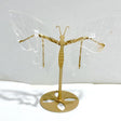 Clear Quartz Butterfly Wing Carving With Stand -Wholesale Crystals