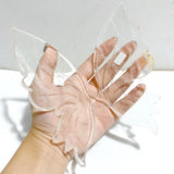 Clear Quartz Butterfly Wing Carving With Stand -Wholesale Crystals