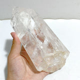 Clear Quartz Point Raw Bottom With Stand -Wholesale Crystals