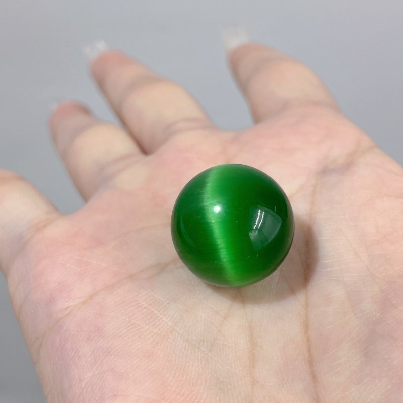 Colorful Glass Cat Eye Small Sphere Wholesale - Wholesale Crystals