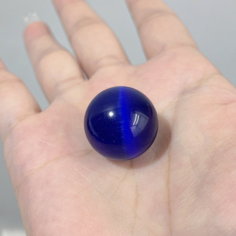 Colorful Glass Cat Eye Small Sphere Wholesale - Wholesale Crystals