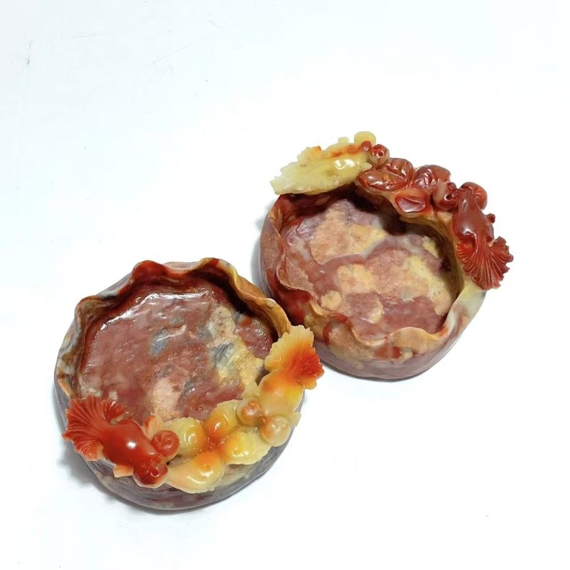 Colorful Jasper Bowl Hand Carving Home Decor Wholesale - Wholesale Crystals
