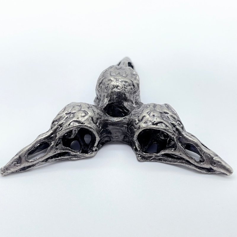 Crow Skull Crystal Sphere Stand Wholesale - Wholesale Crystals