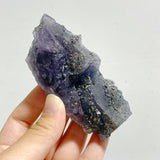 7 Pieces Raw Blue Fluorite Stone