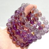 9 Pieces Light Color Amethyst Bracelets