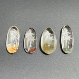 4 Pieces Flower&Tree Garden Quartz Inner Scene Carving