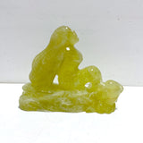 Unique Citrine Mermaid Carving