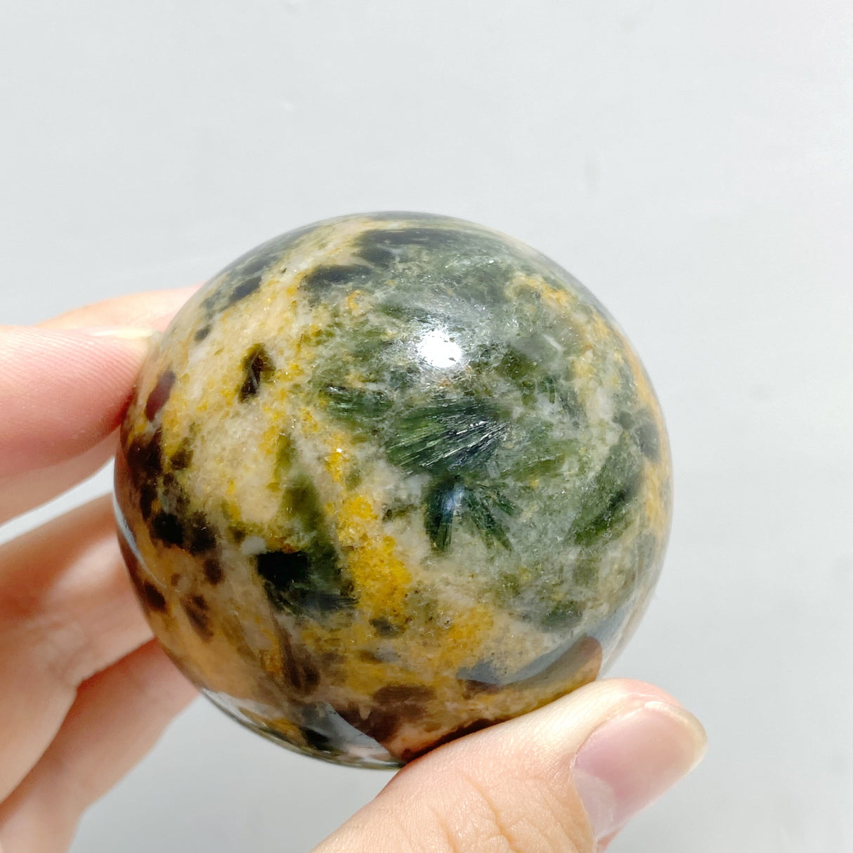 16 Pieces Seraphinite Spheres