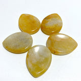 10 Types Worry Stones Teardrop Shape Wholesale Green Aventurine Labradorite Clear Quartz