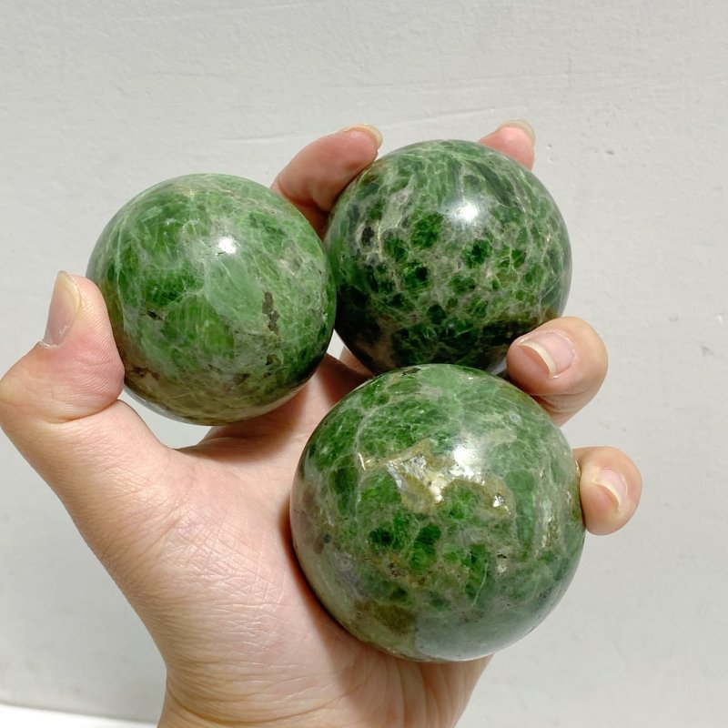 Diopside Spheres Wholesale -Wholesale Crystals