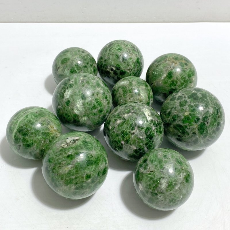 Diopside Spheres Wholesale -Wholesale Crystals