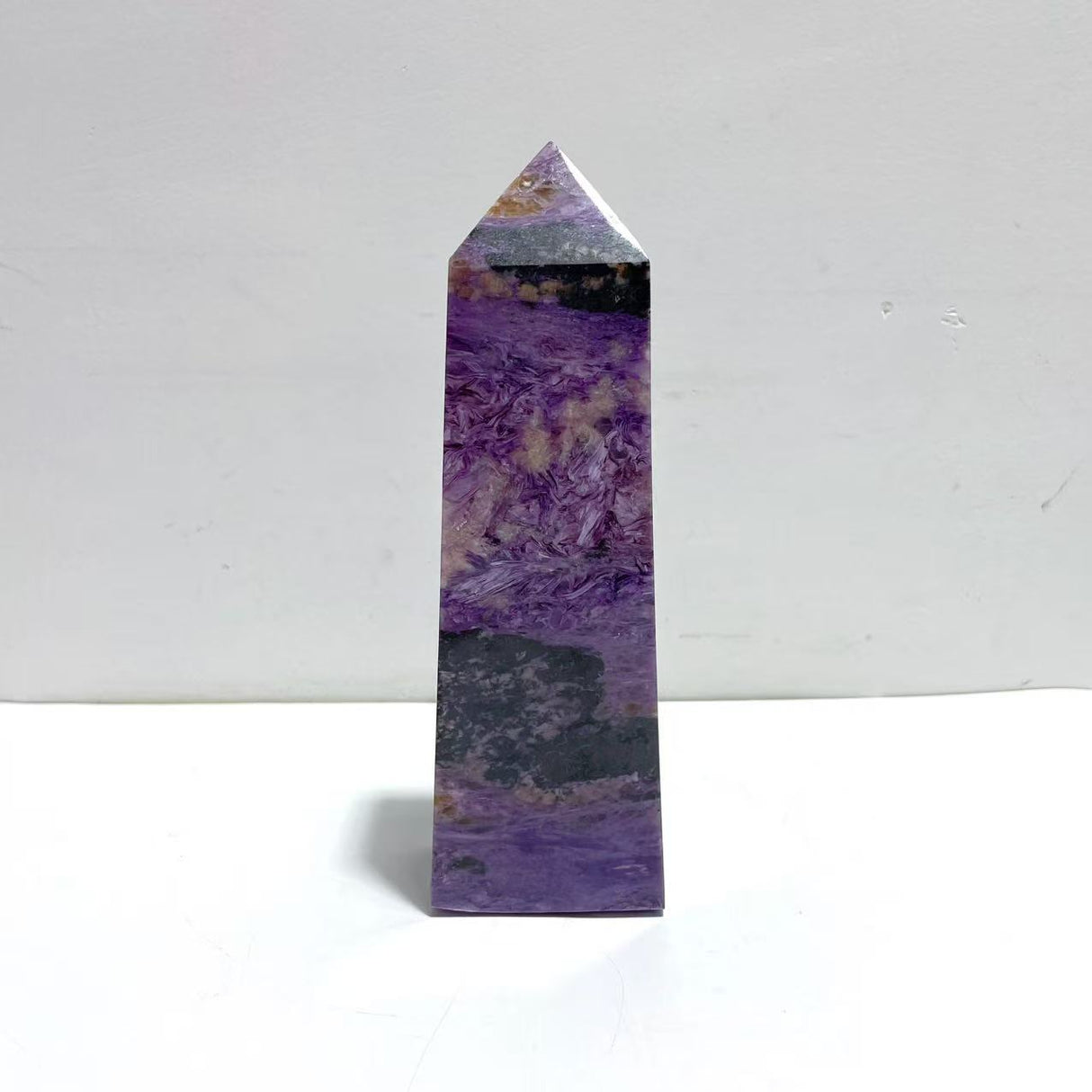 Unique 20.5CM Charoite Tower Point