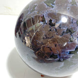 2 Pieces 12CM Indigo Gabbro Stone Spheres