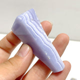 Beautiful Patterns Blue Lace Agate Free Form Mixed Size Wholesale