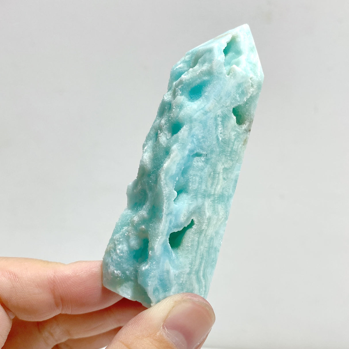 Hemimorphite Four-sided Tower Raw Side Wholesale