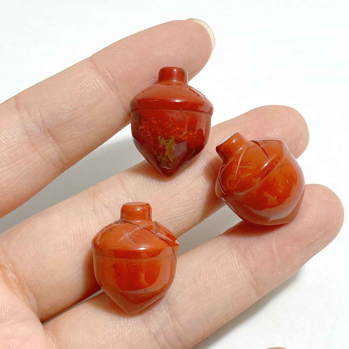 7 Types Africa Blood&Chevron Amethyst Acorns Carving Quartz Wholesale