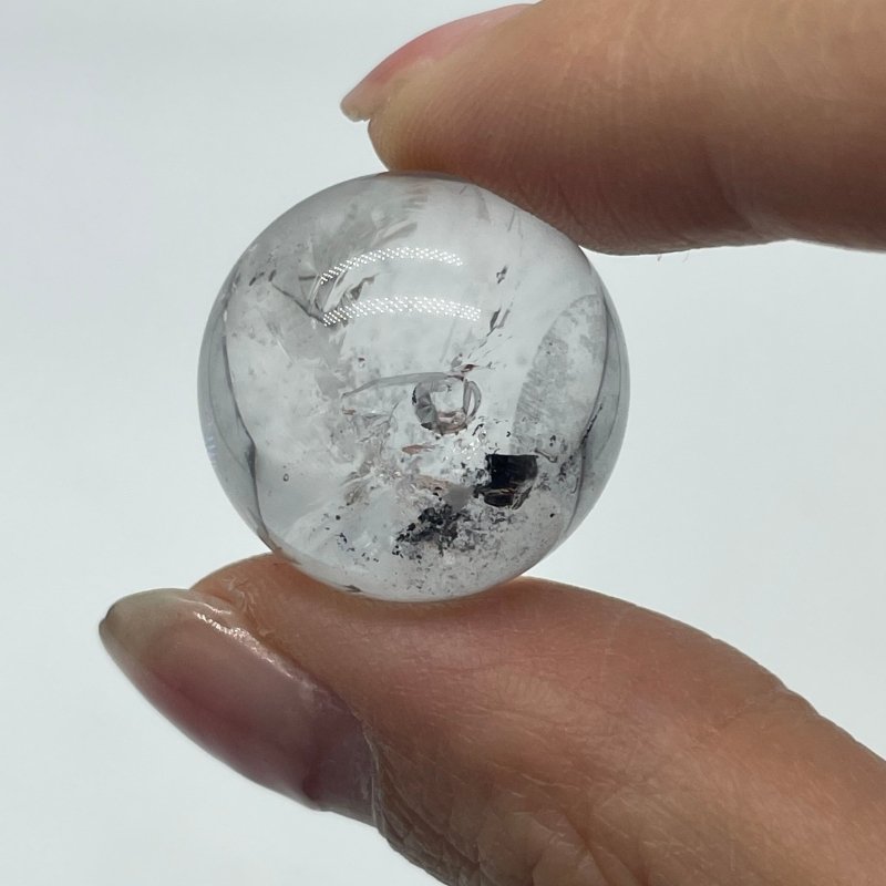 Enhydro Quartz Sphere With Moving Bubble -Wholesale Crystals