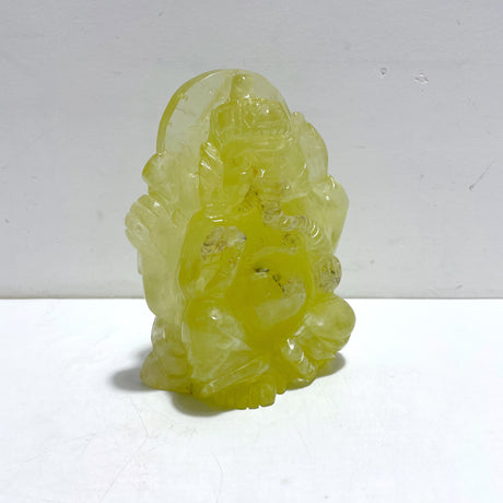 Unique Citrine Ganesha Carving