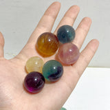 2-3cm Colorful Fluorite Sphere Wholesale