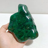 High Quality Beautiful Polished Malachite With Stand