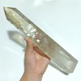 6 Pieces Tall Smoky Quartz Tower Point With Rainbow