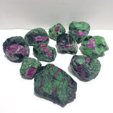 10 Pieces Large Raw Ruby Zoisite Specimen