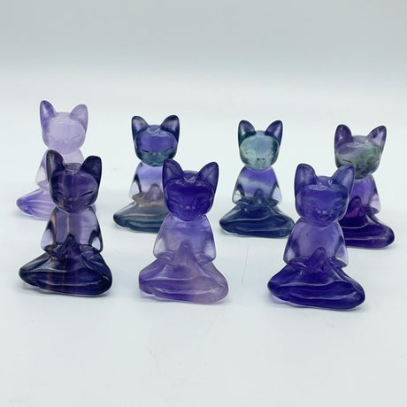 Fluorite Cat Carving Crystals Wholesale -Wholesale Crystals