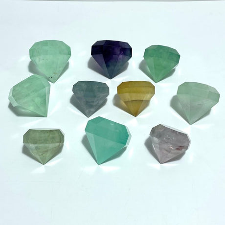 Fluorite Diamond Shape Wholesale - Wholesale Crystals
