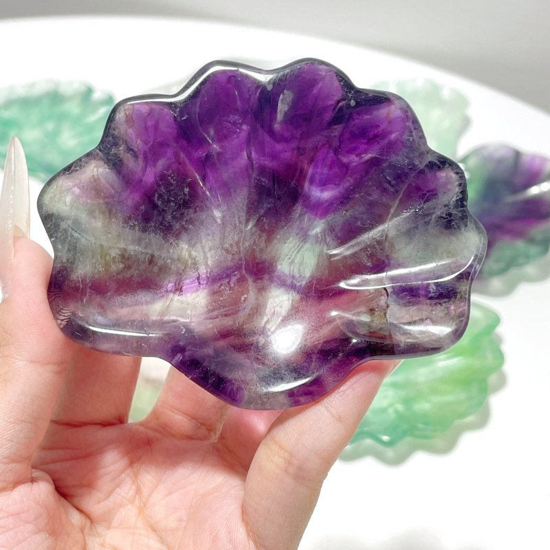 Fluorite Shell Beautiful Shallow Bowl Wholesale - Wholesale Crystals