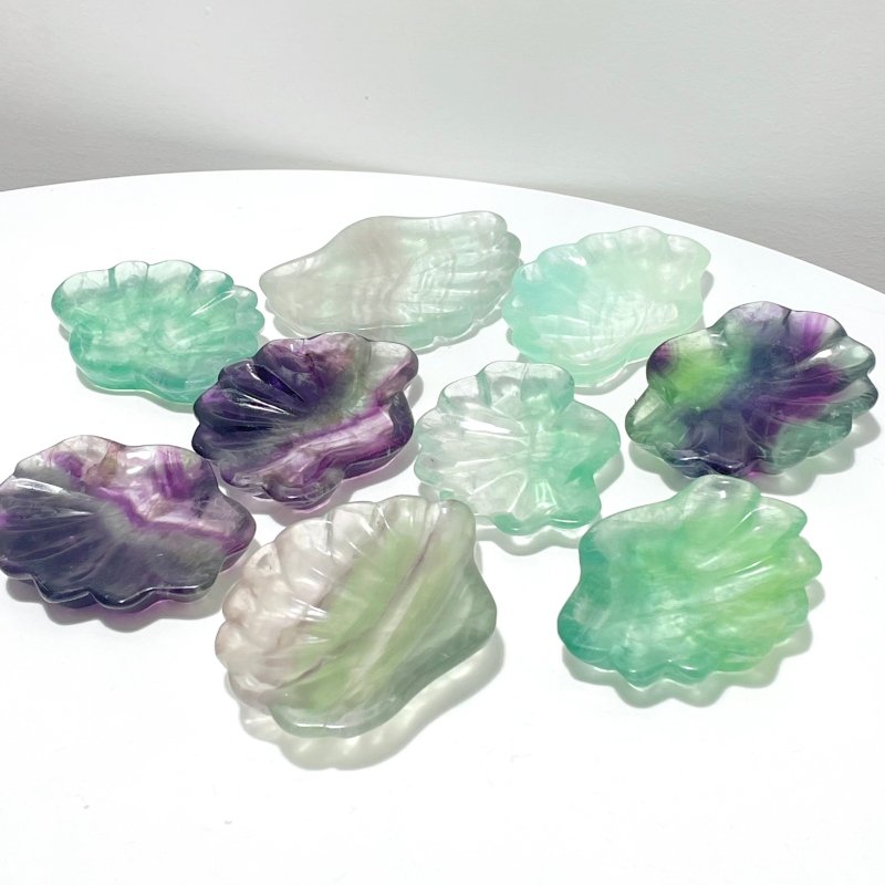 Fluorite Shell Beautiful Shallow Bowl Wholesale - Wholesale Crystals