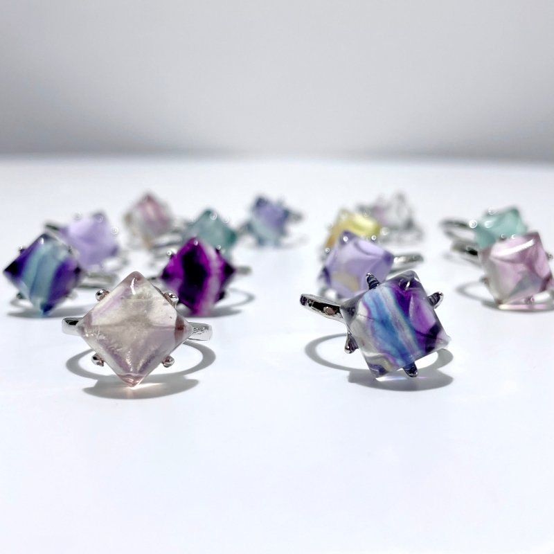 Fluorite Square Ring Wholesale - Wholesale Crystals