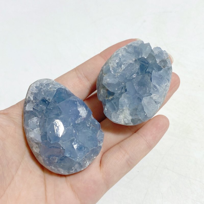 Geode Blue Celestite Egg Shape Wholesale -Wholesale Crystals