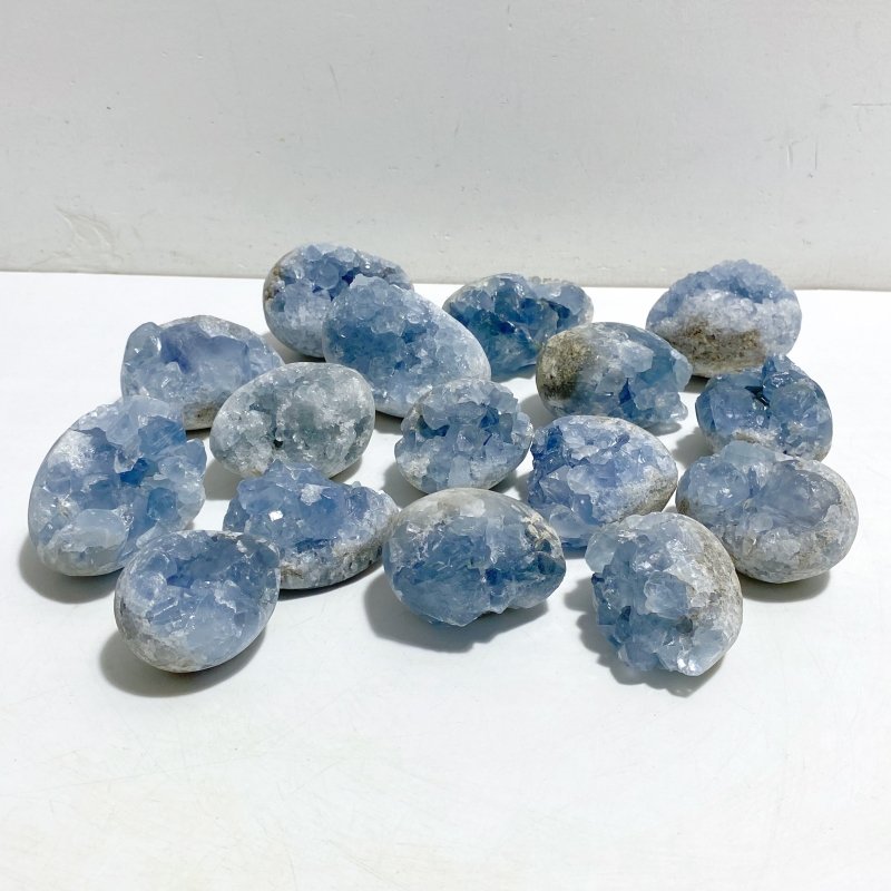 Geode Blue Celestite Egg Shape Wholesale -Wholesale Crystals