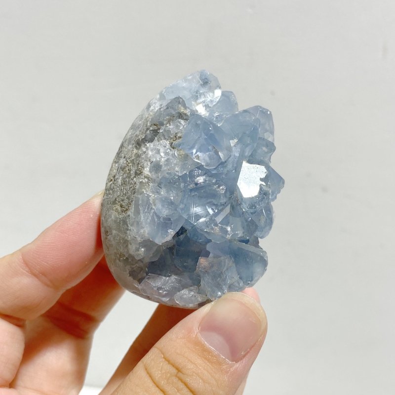 Geode Blue Celestite Egg Shape Wholesale -Wholesale Crystals
