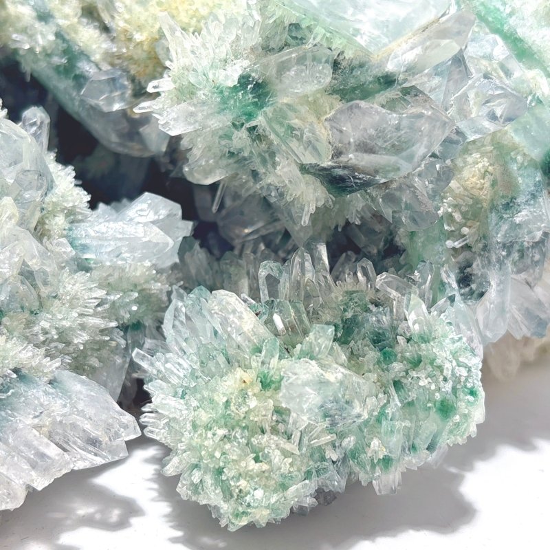 Green Crystal Cluster Man Made Crystal - Wholesale Crystals