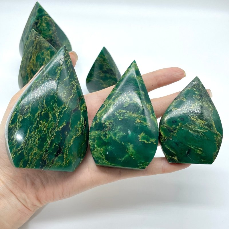 Green Mica Arrow Head Shape Wholesale -Wholesale Crystals