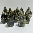 Green Mica Mixed Quartz Arrow Head Shape Wholesale -Wholesale Crystals